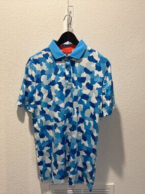 Redvanly Golf Polo Mens Medium (NWOT)